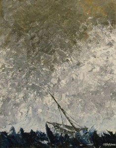 ART OF WAR- EPMR 32-Óleo a espátula sobre táblex 3 mm.-64x50 cms.