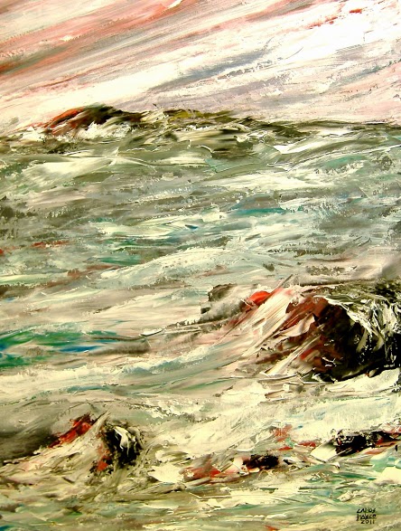 Brandenburg Concerto No.3 in G- EPMR 39-Acrílico a eespátula sobre DM 3 mm-65x50 cms.