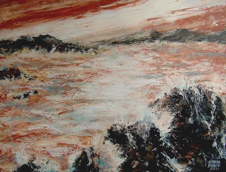 GOUNOD-FAUSTO- EPMR 41-Acrílico a espátula sobre lienzo-50x65 cms.