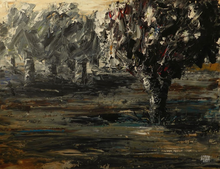 LA LEY INNATA-EPMR 28-Acrílico a espátula sobre lienzo-50x65 cms.