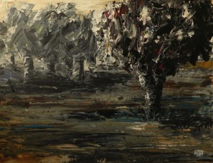 LA LEY INNATA-EPMR 28-Acrílico a espátula sobre lienzo-50x65 cms.