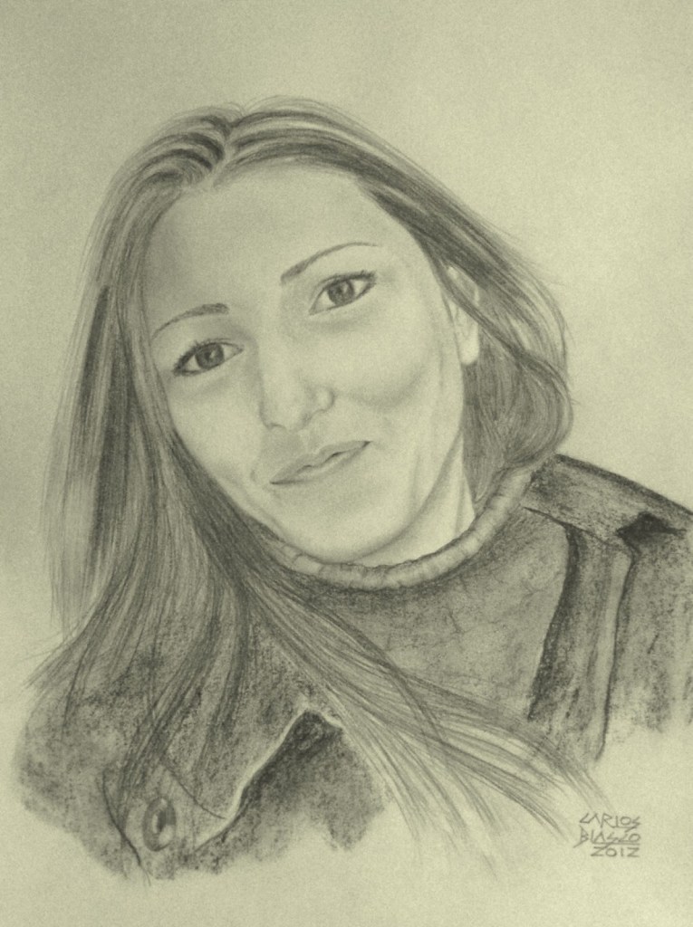 LUCÍA - Grafito sobre papel