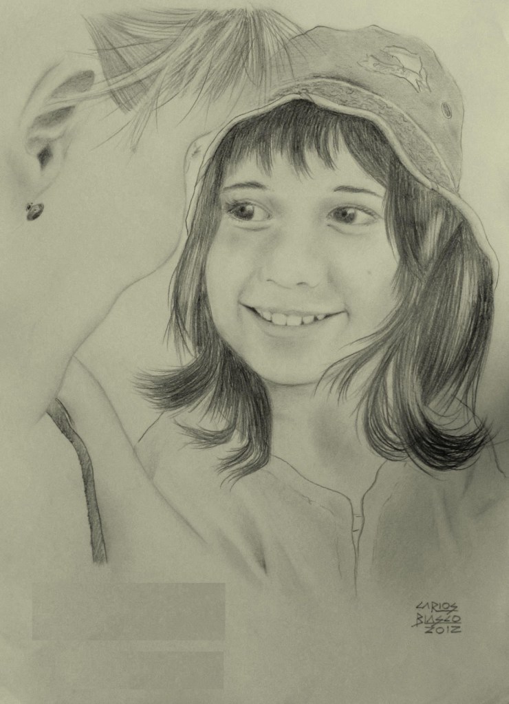 MARTINA - Grafito sobre papel - 42x29 cms.