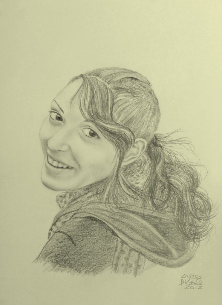 PATRICIA - Grafito sobre papel - 42x29 cms.