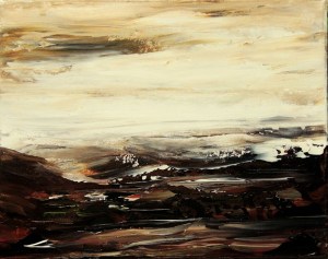 PUNKY REGGAE PARTY-EPMR-54-Acrílico a espátula sobre lienzo-20x25x3,5 cms.