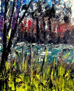 YIRI YIRI BON- EPMR 36-Acrílico a espátula sobre lienzo-65x54 cms.